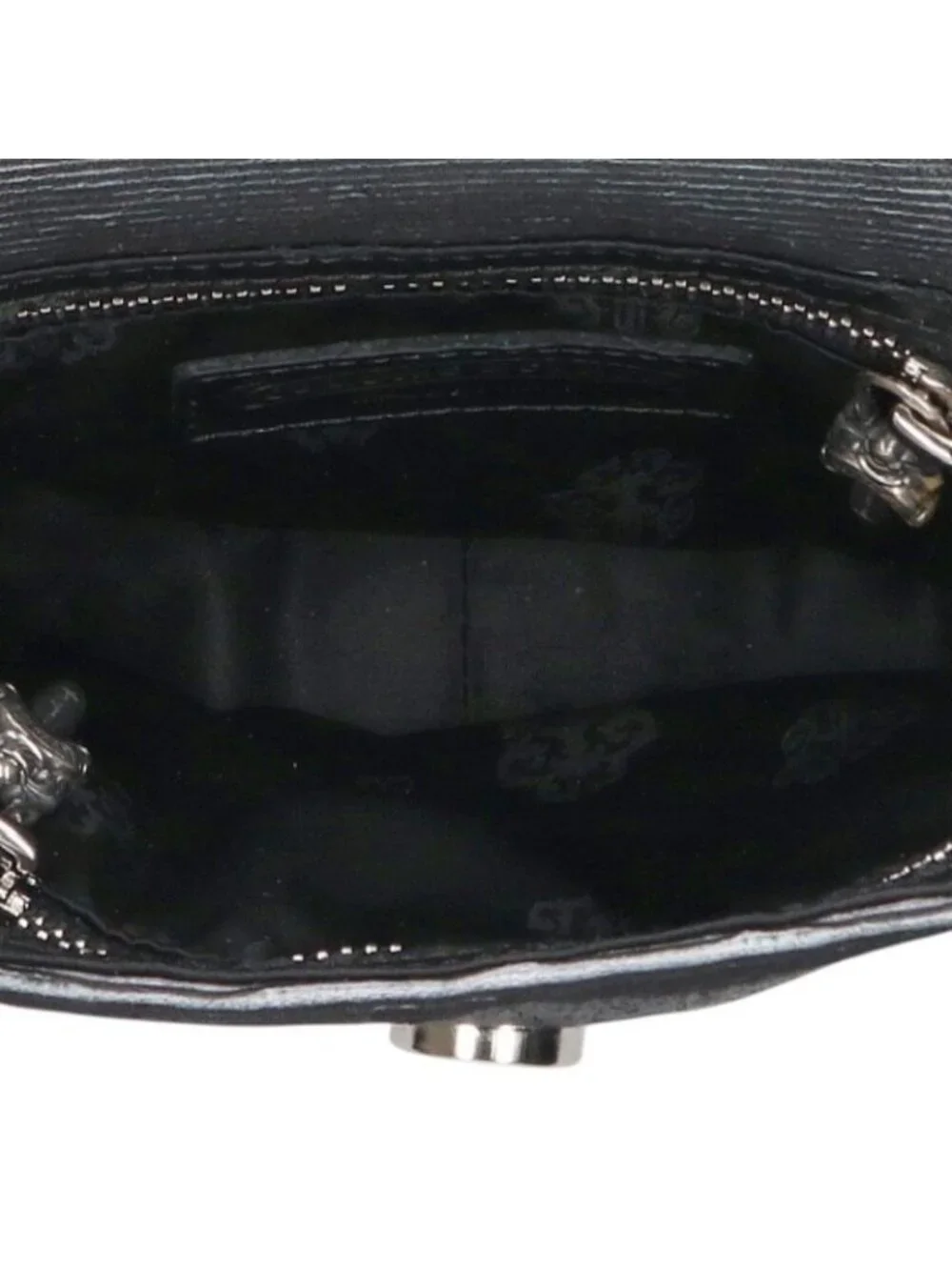 Chrome Hearts Hot Pot Floral Ball Button Leather Destroy Shoulder